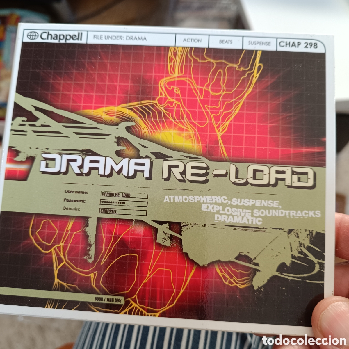 CDs de m&uacute;sica: Drama Re-Load (Chappell) - Foto 1