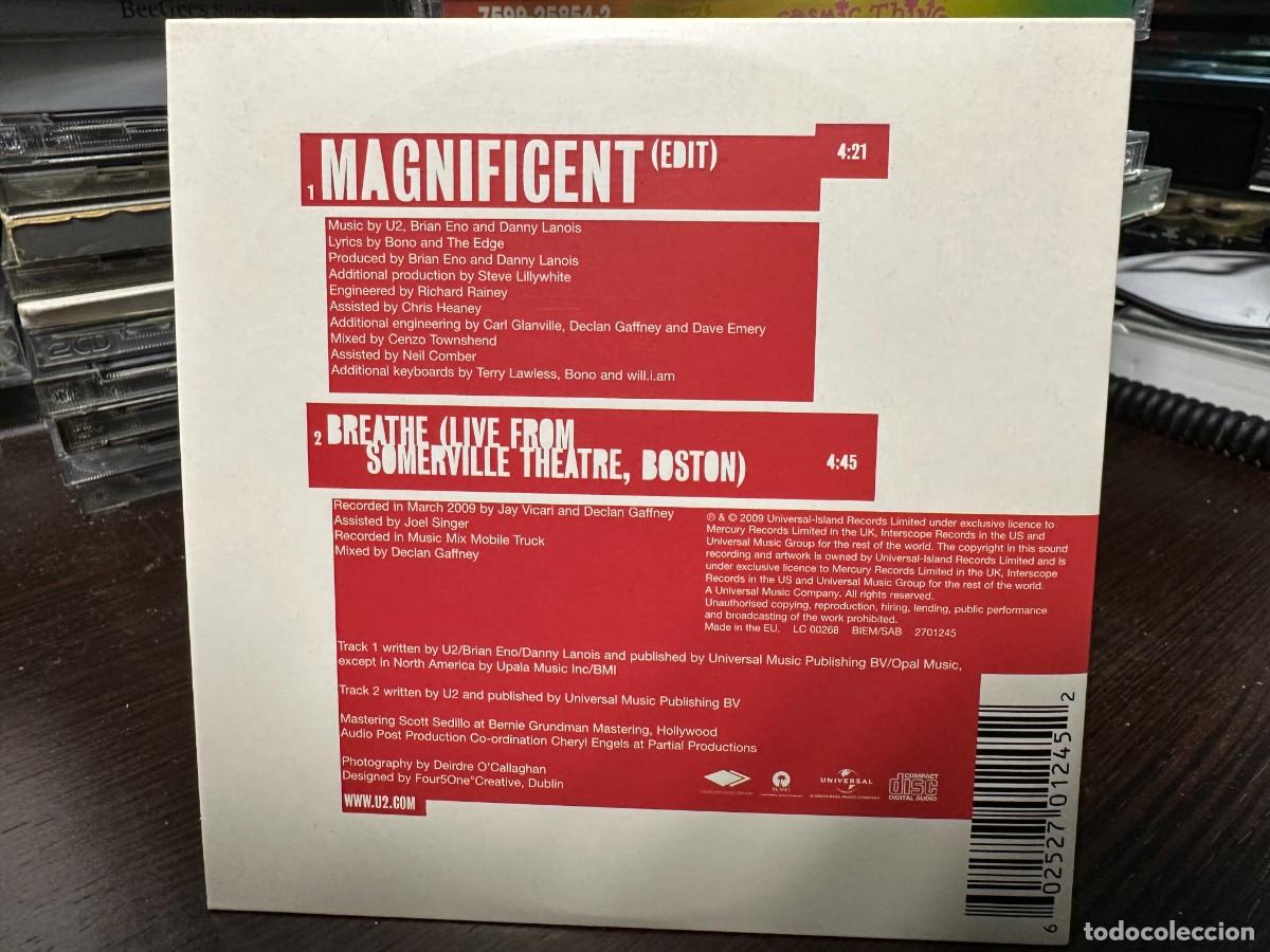 CDs de m&uacute;sica: U2 - Magnificent (CD, Single) - Foto 2