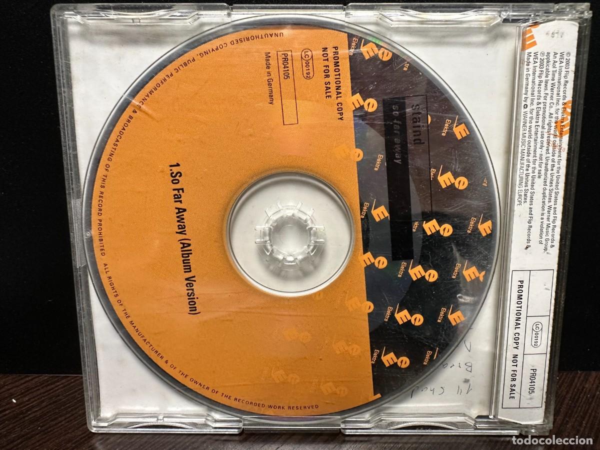 CDs de m&uacute;sica: Staind - So Far Away (CD, Single, Promo) - Foto 2