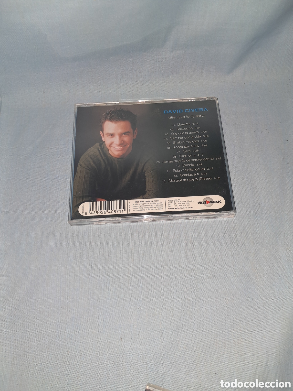 CDs de m&uacute;sica: CD DAVID CIVERA, DILE QUE LA QUIERO - Foto 3