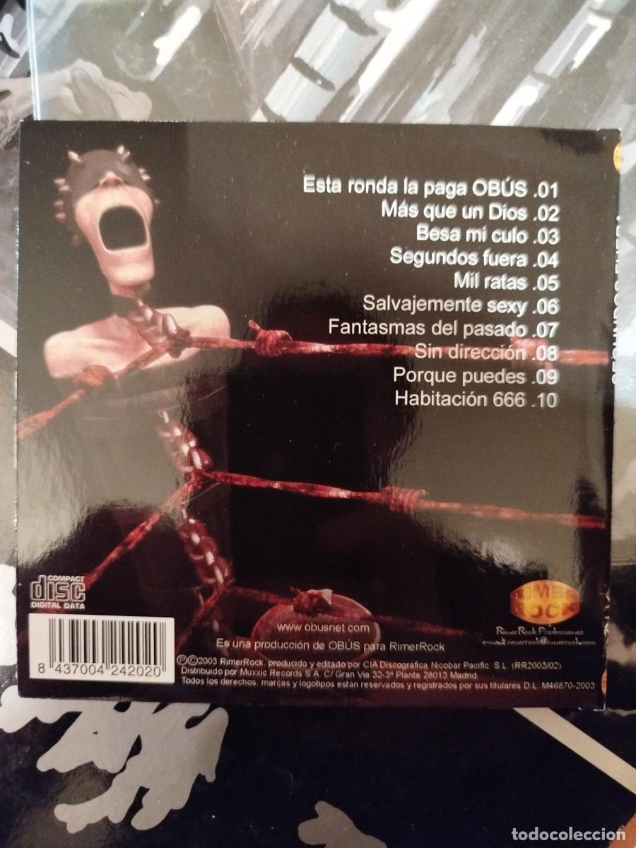 CDs de m&uacute;sica: CD - OBUS - SEGUNDOS FUERA - Foto 2