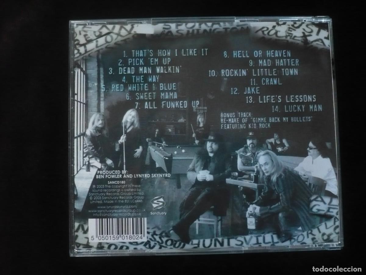 CDs de m&uacute;sica: lynyrd skynyrd vinicios cycle - cd como nuevo - Foto 2