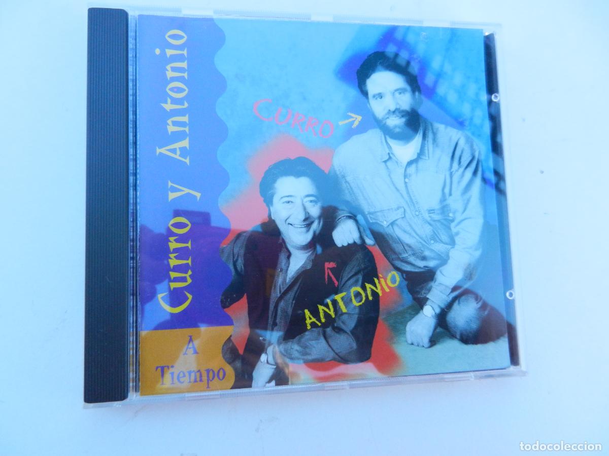 CDs de m&uacute;sica: CURRO Y ANTONIO - A TIEMPO - CD - Foto 1