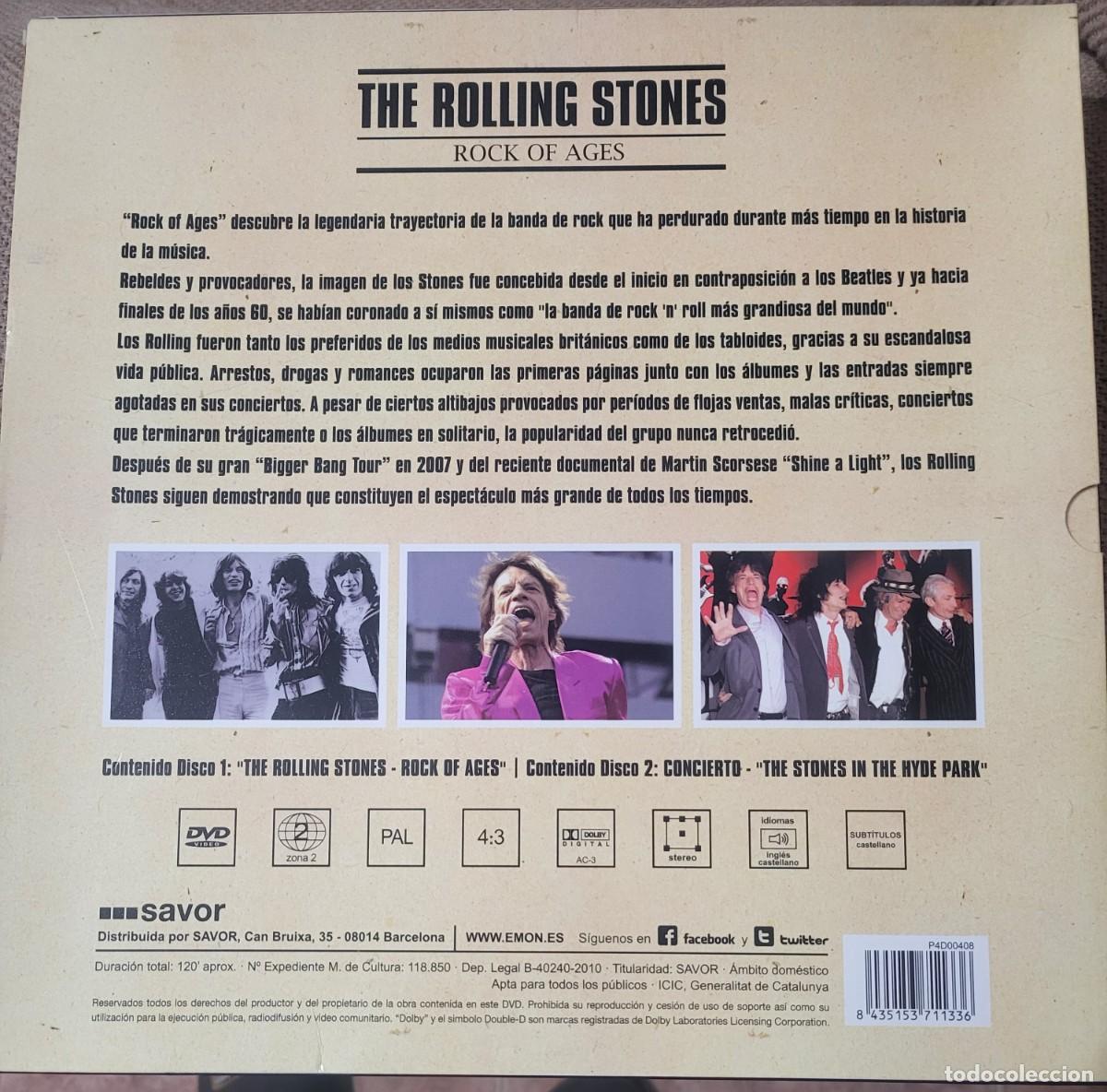 CDs de m&uacute;sica: Rolling Stones 2 DVD sello Emon a&ntilde;o 2010... - Foto 2