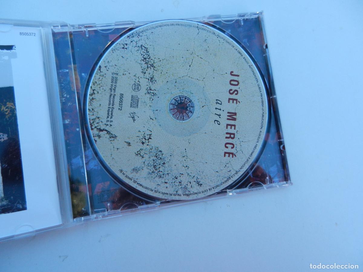 CDs de m&uacute;sica: JOSE MERCE - AIRE INCLUYE EXITO AL ALBA - 2000 - Foto 2