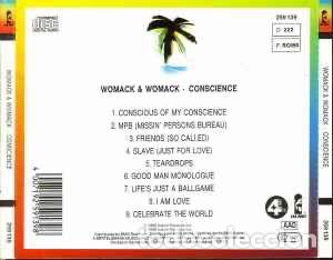 CDs de m&uacute;sica: Womack & Womack -Conscience- - Foto 2