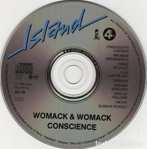 CDs de m&uacute;sica: Womack & Womack -Conscience- - Foto 3