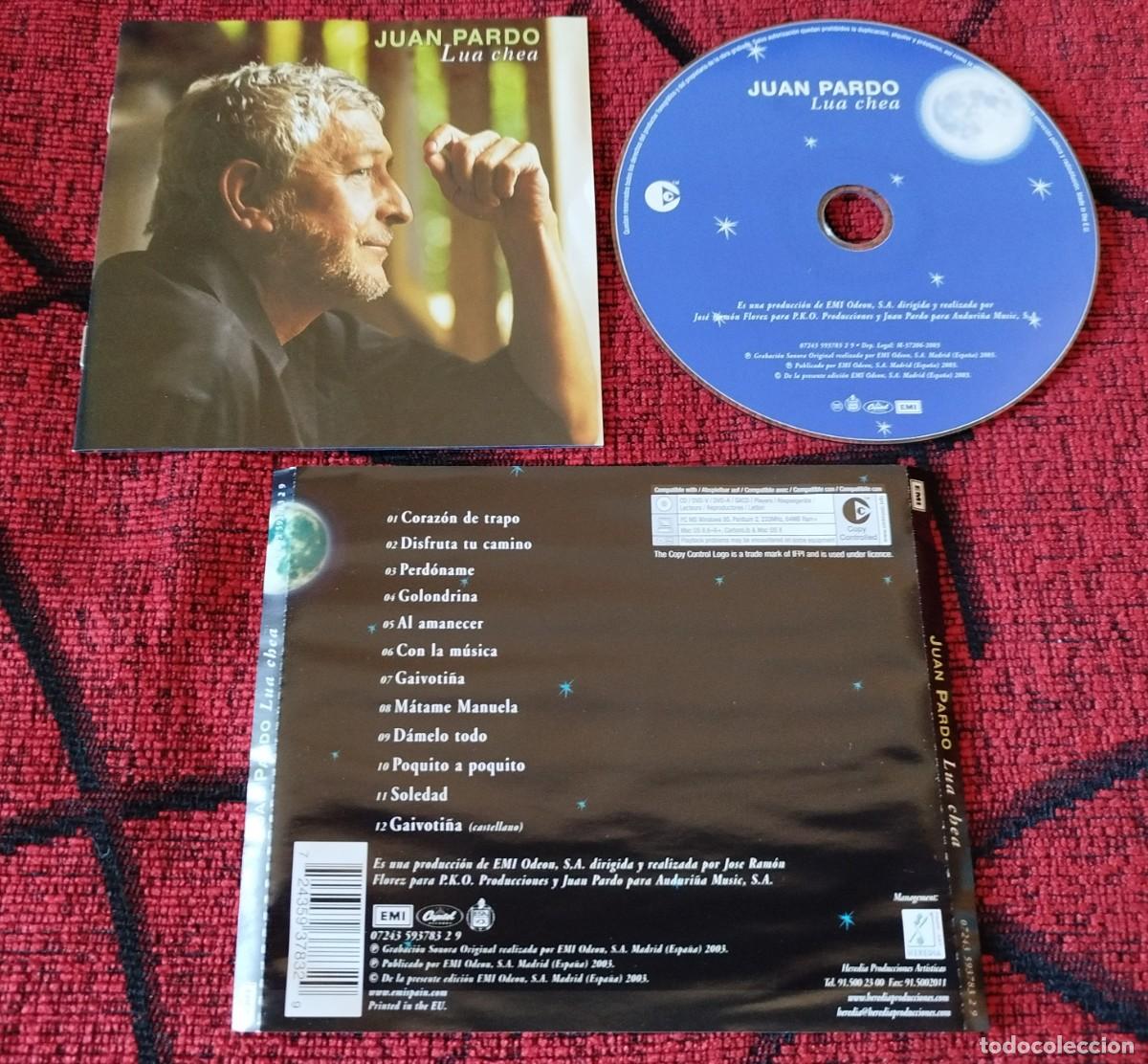 CDs de m&uacute;sica: JUAN PARDO ** Lua Chea ** CD 2003 - Foto 1