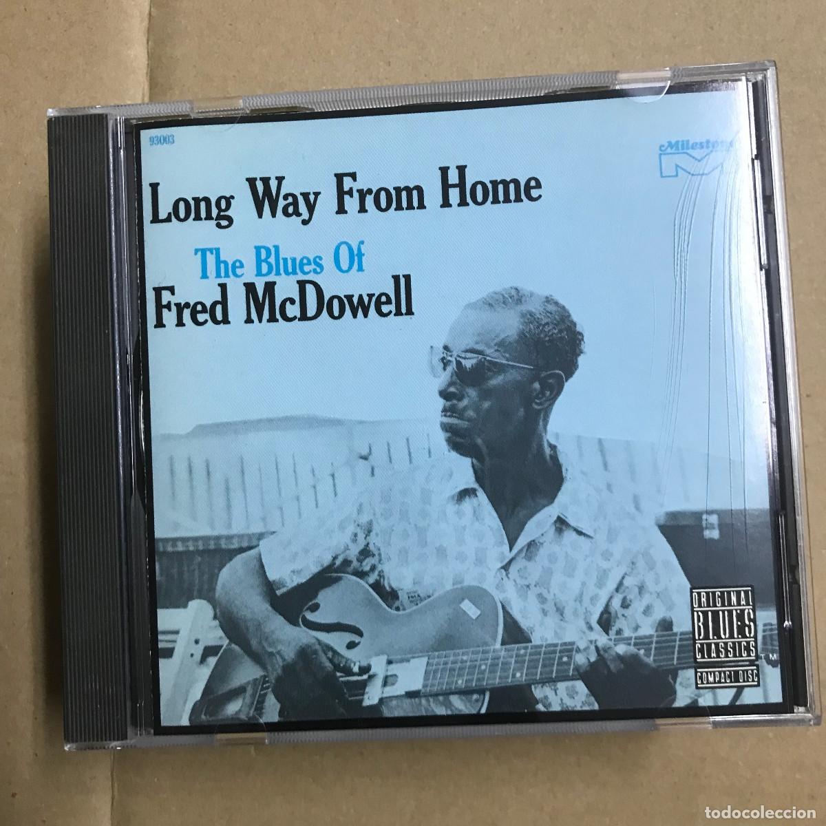 CDs de M&uacute;sica: FRED MCDOWELL - LONG WAY FROM HOME - CD MILESTONE 1990