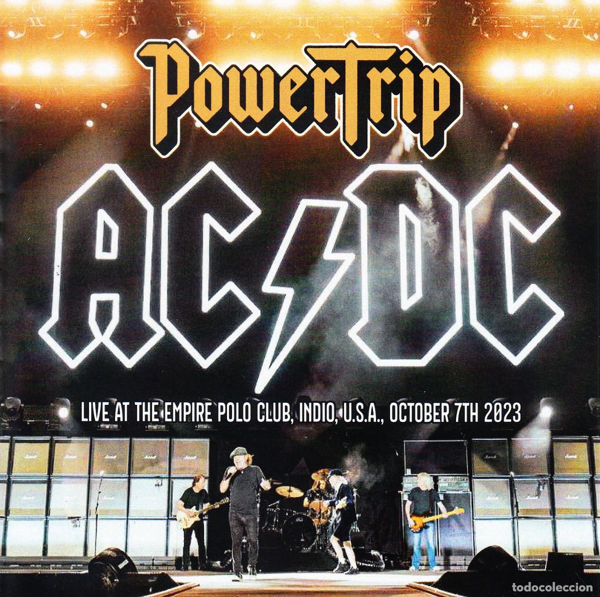 CDs de m&uacute;sica: AC / DC. POWER TRIP FESTIVAL. 2 CD.