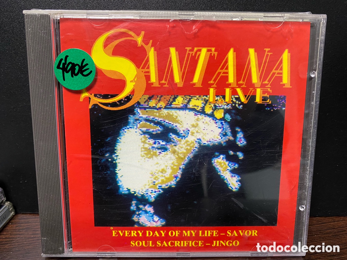 CDs de m&uacute;sica: Santana - Live (CD) 1992/EU - Foto 1