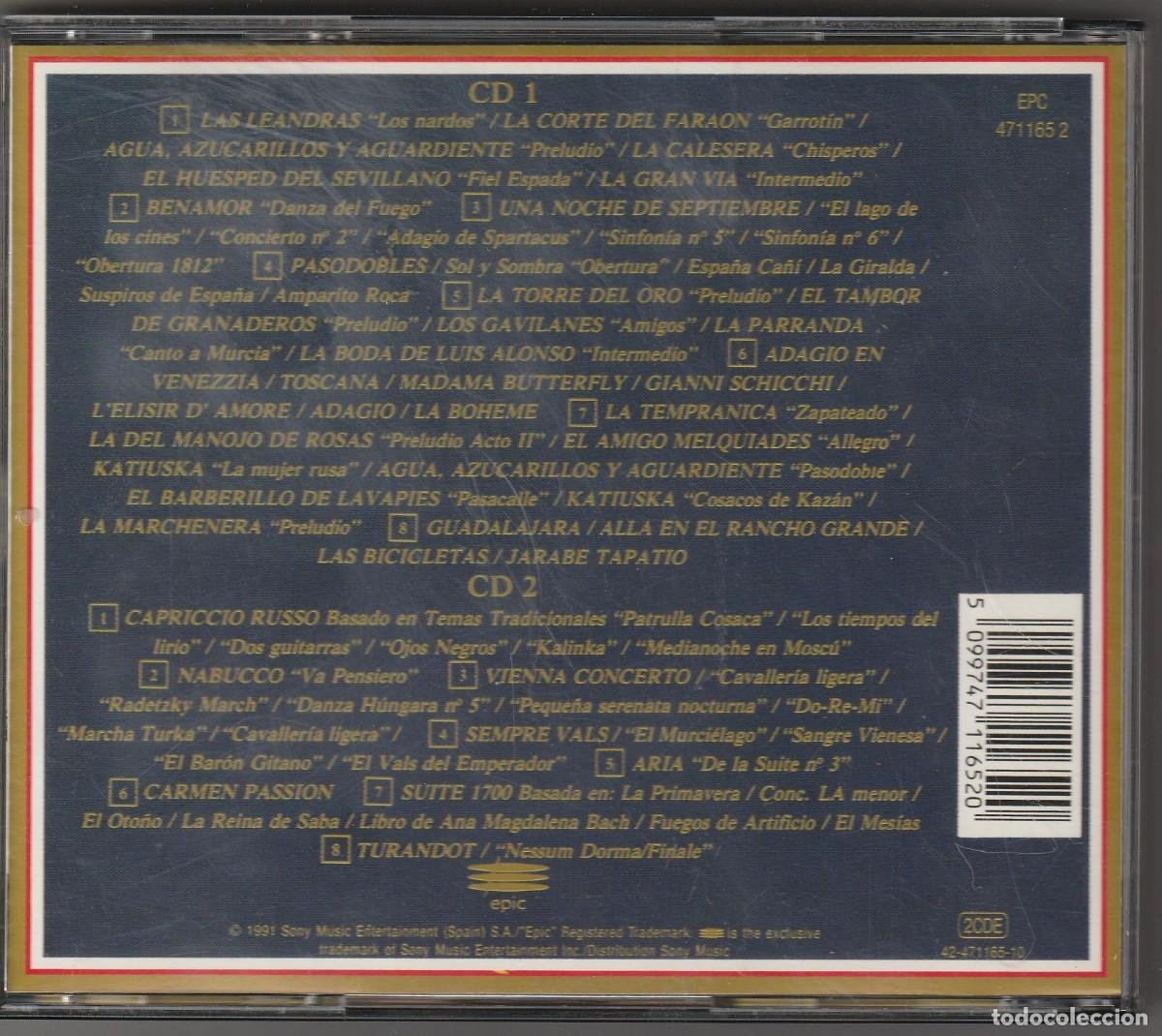 CDs de m&uacute;sica: LUIS COBOS - MI DISCO DE ORO (2 X CD EPIC 1991) - Foto 2