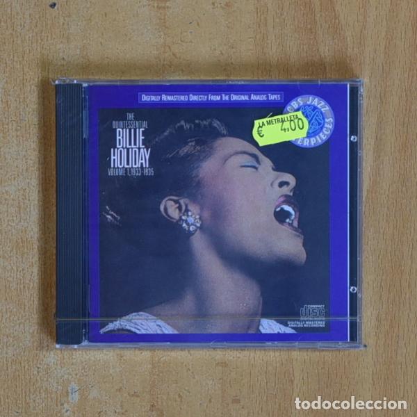 CDs de m&uacute;sica: BILLIE HOLIDAY - QUINTESSENTIAL VOLUME 1 - CD - Foto 1