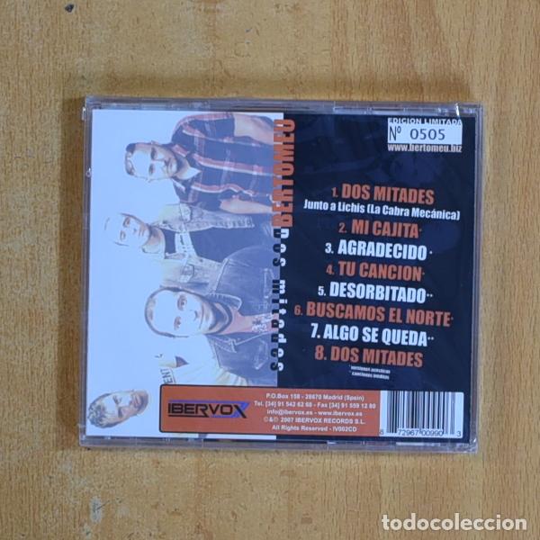 CDs de m&uacute;sica: BERTUMEU - DOS MITADES - CD - Foto 2