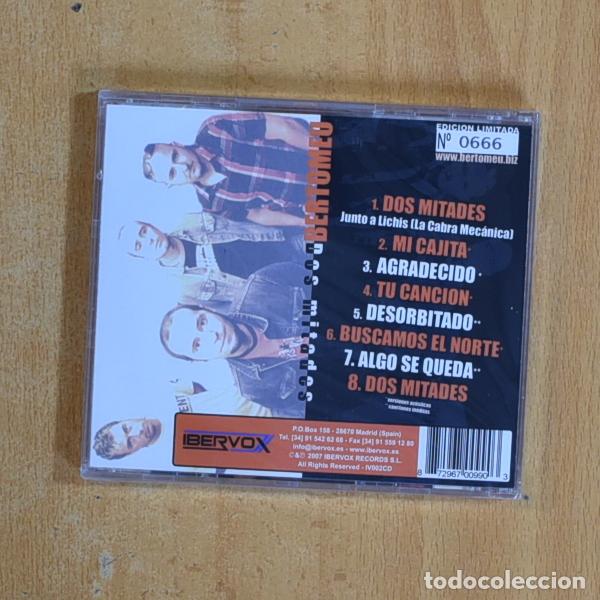 CDs de m&uacute;sica: BERTUMEU - DOS MITADES - CD - Foto 2