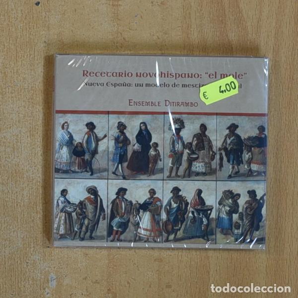 CDs de m&uacute;sica: VARIOS - RECETARIO NOVOHISPANO EL MOLE - CD - Foto 1