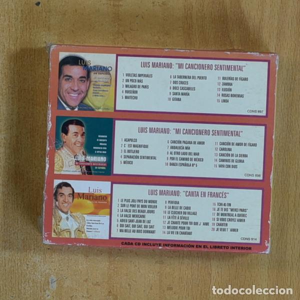 CDs de m&uacute;sica: LUIS MARIANO - 50 EXITOS - CD - Foto 2