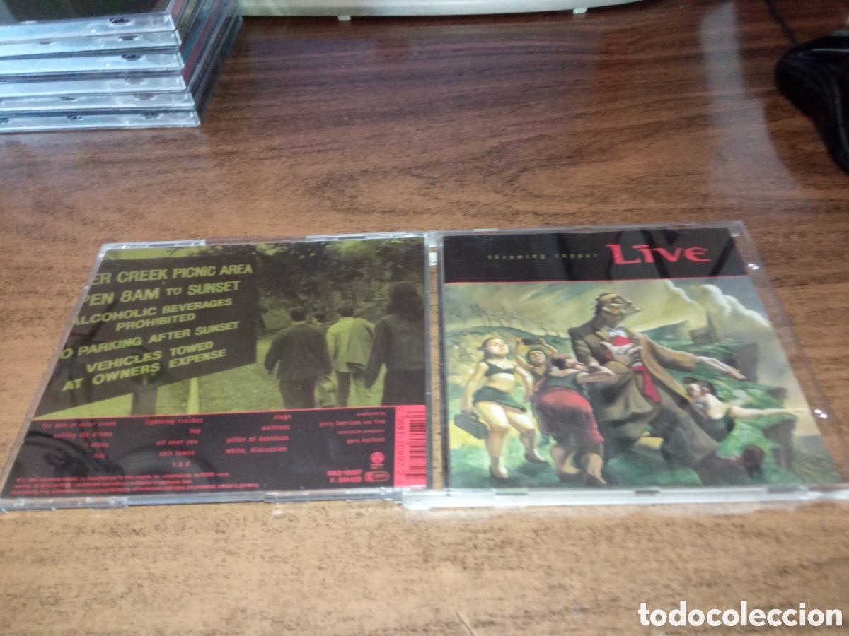 CDs de m&uacute;sica: LIVE - THROWING COPPER (1994) - Foto 1