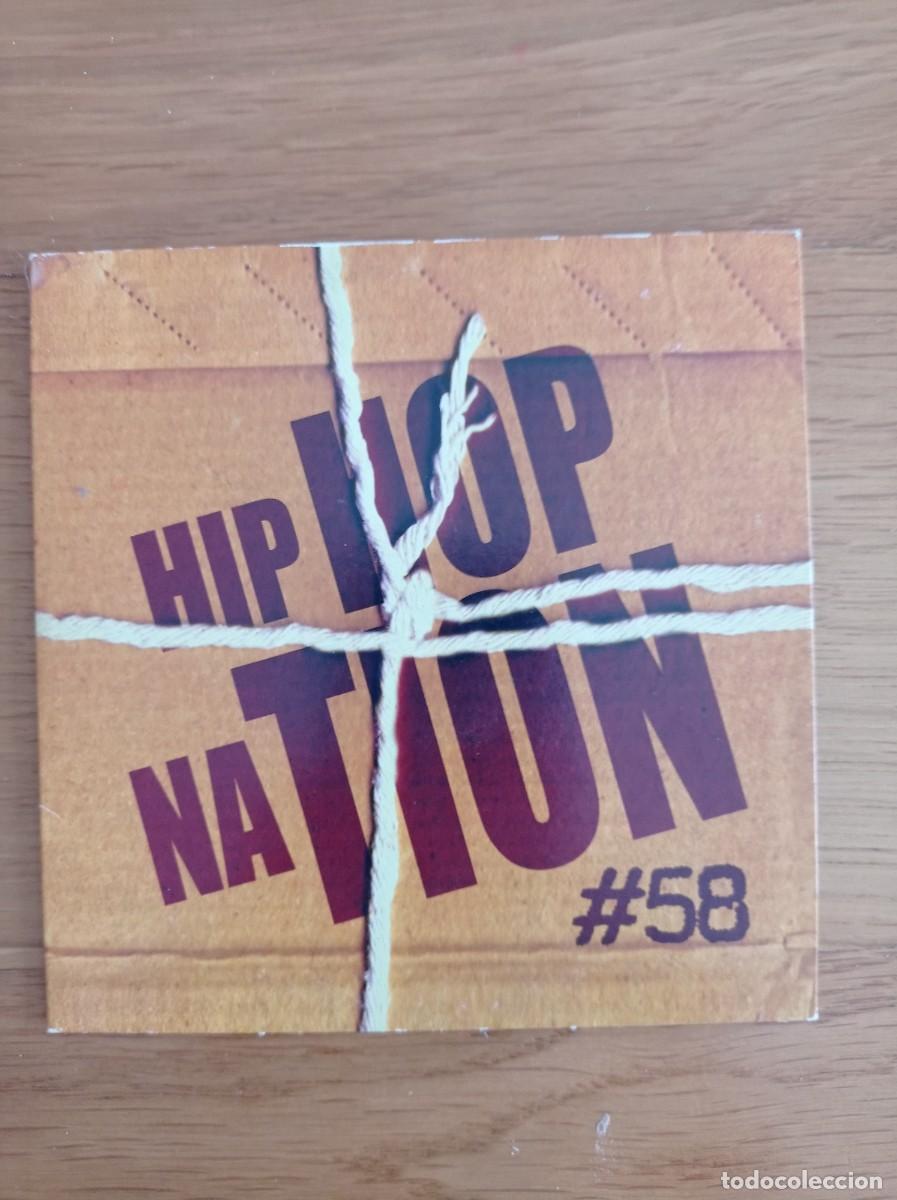 CDs de m&uacute;sica: hip hop nation #58 cd - Foto 1