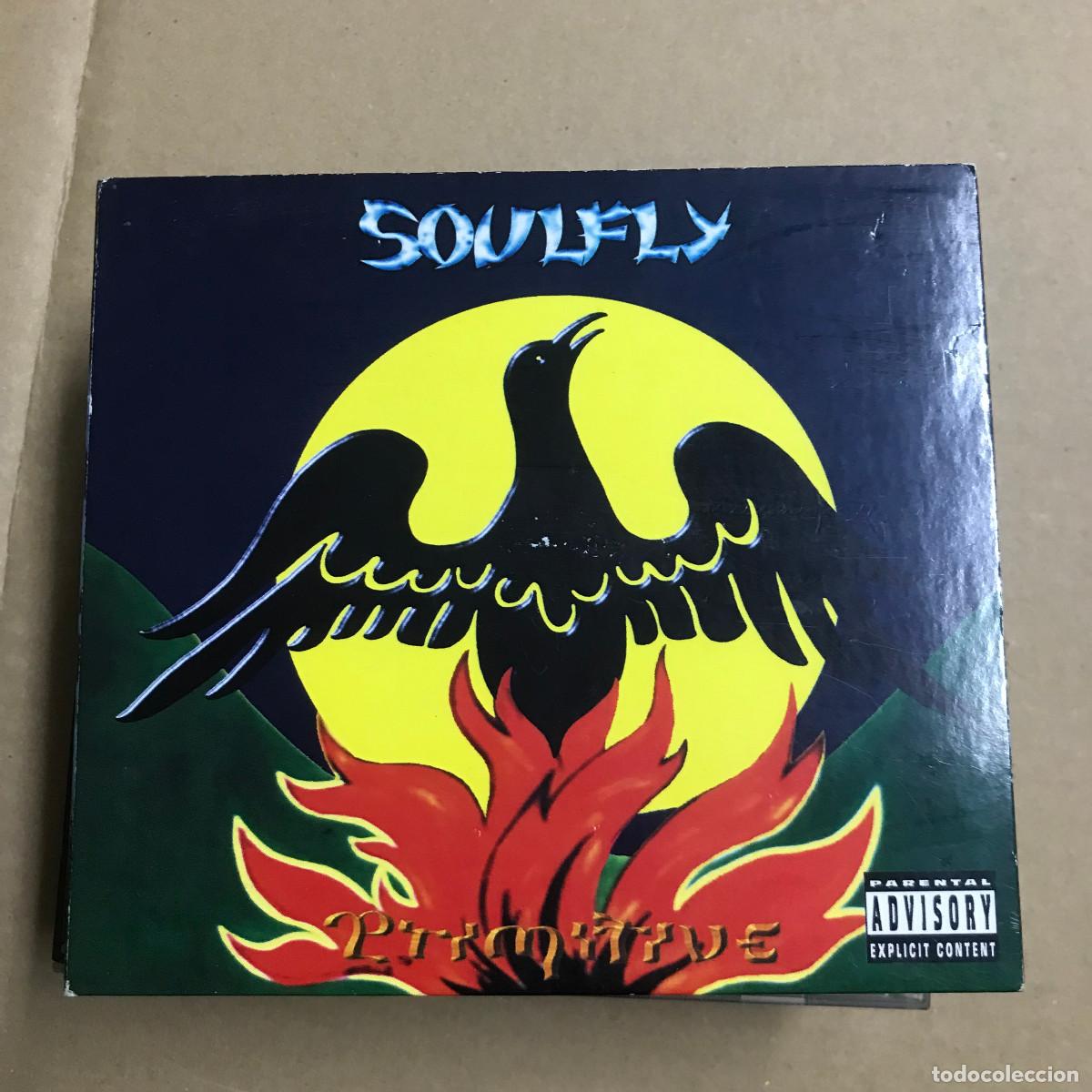 CDs de m&uacute;sica: SOULFLY - PRIMITIVE - CD ROADRUNNER 2000 - Foto 1