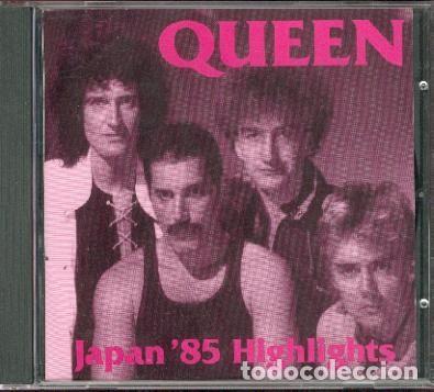 CDs de m&uacute;sica: QUEEN CD JAPAN85 BOOTLEG HIGHLIGHTS. - Foto 1
