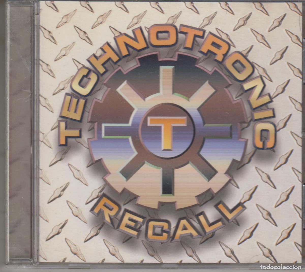 CDs de m&uacute;sica: Technotronic cd Recall 1995 - Foto 1