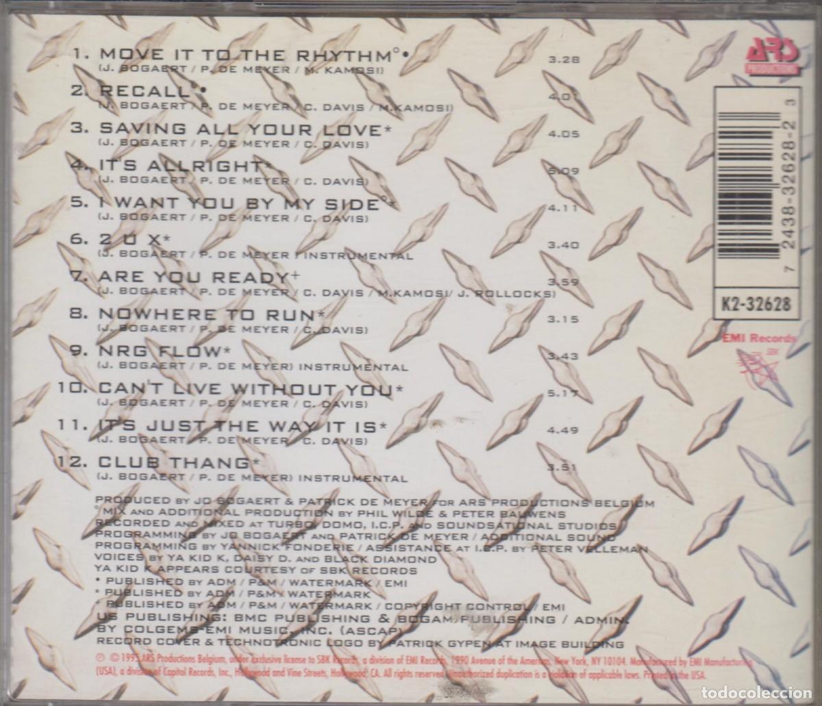 CDs de m&uacute;sica: Technotronic cd Recall 1995 - Foto 2