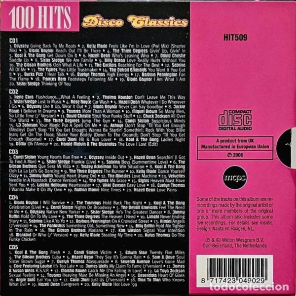 CDs de m&uacute;sica: 100 Hits Disco Classics - Precintado!!! - 5 x CD, Compilation - Foto 2