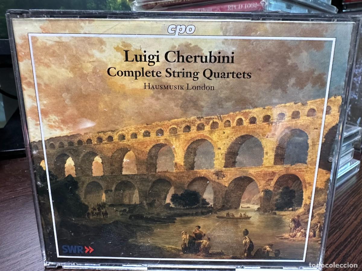 CDs de m&uacute;sica: Cherubini - Hausmusik London - Complete String Quartets (3xCD, Comp) - Foto 1