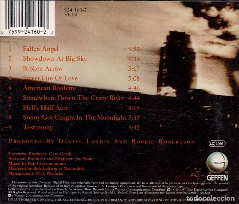 CDs de m&uacute;sica: Robbie Robertson - Robbie Robertson. CD - Foto 2