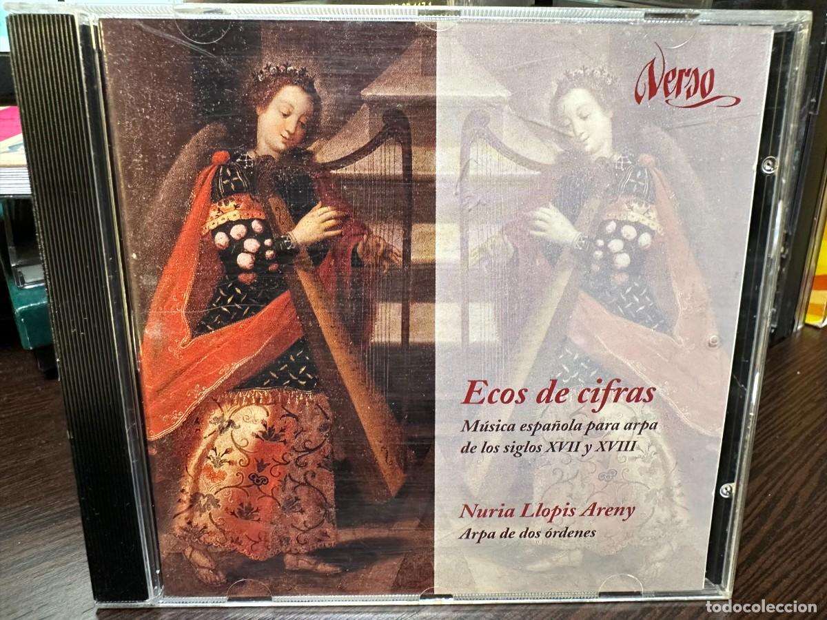 Music CDs: Nuria Llopis Areny - Ecos De Cifras: M&uacute;sica Espa&ntilde;ola Para Arpa De Los Siglos XVII, XVIII (CD, Album)