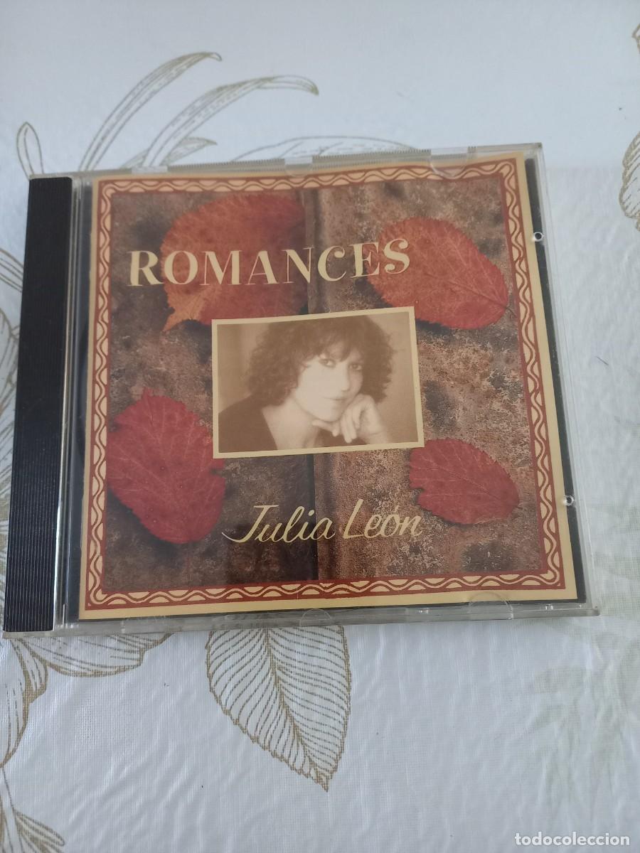 CDs de m&uacute;sica: JULIA LE&Oacute;N - ROMANCES - CD - Foto 1