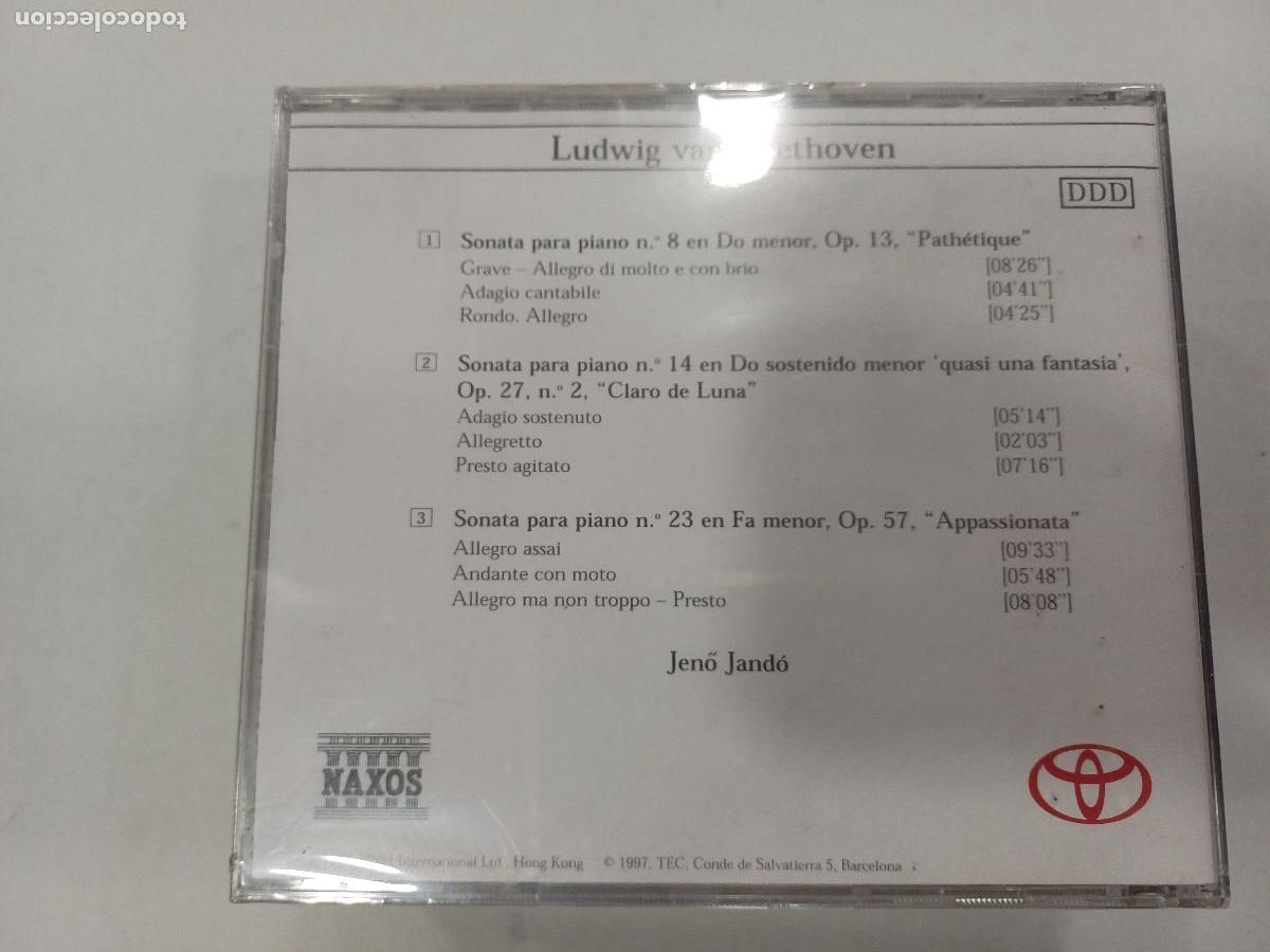 CDs de m&uacute;sica: BEETHOVEN/4 CDS PRECINTADOS. - Foto 3
