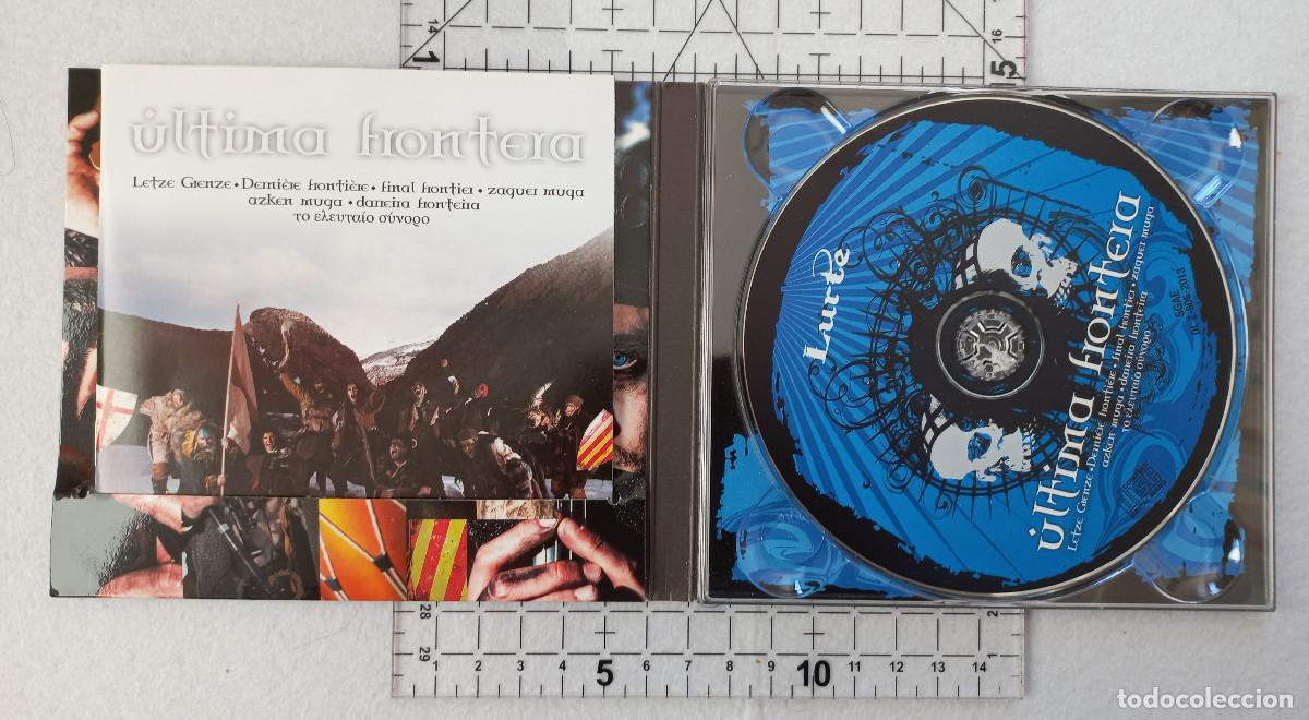 CDs de m&uacute;sica: Lurte. &Uacute;ltima frontera. CD 2013 - Foto 2
