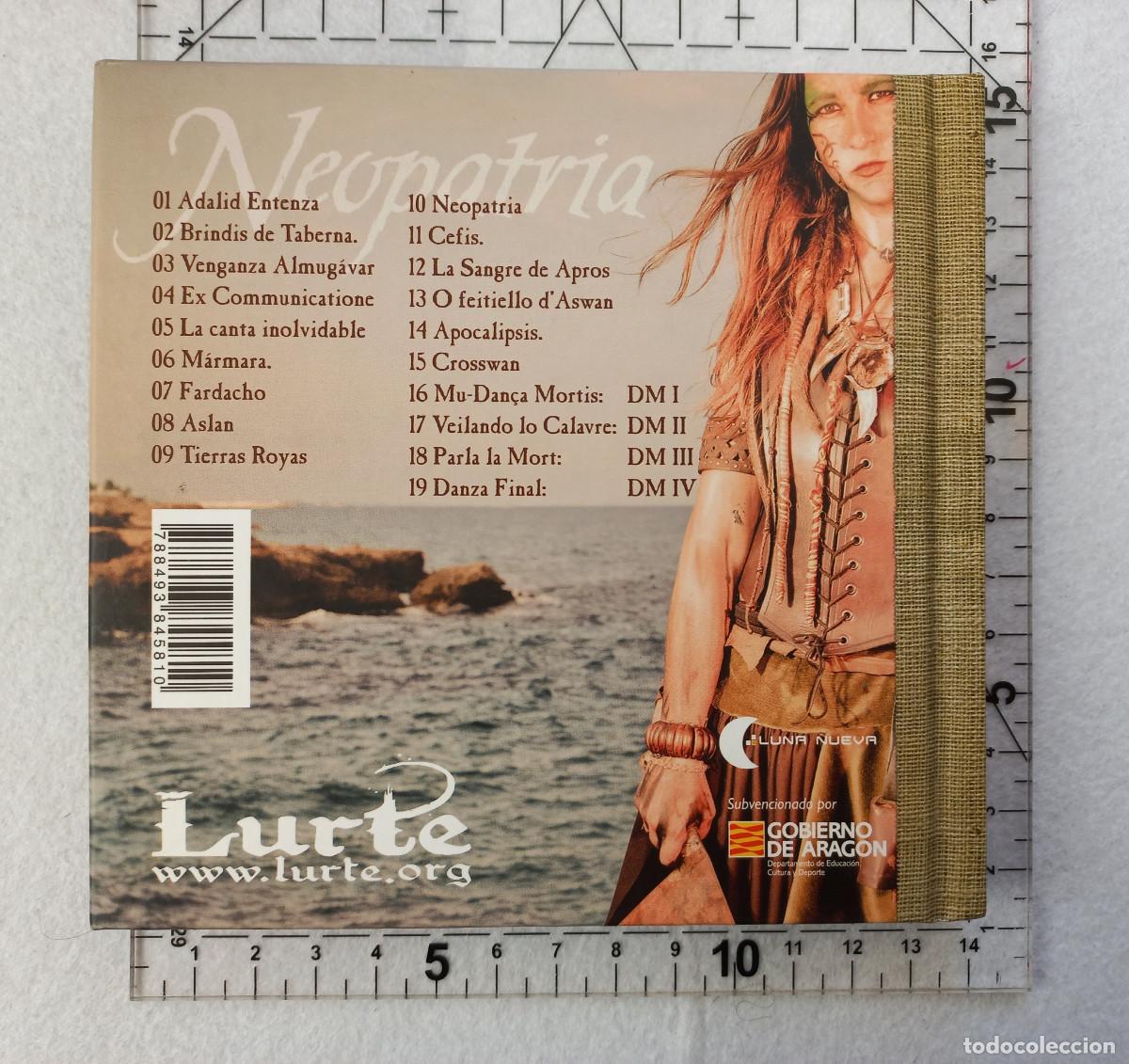 CDs de m&uacute;sica: Lurte - Neopatria CD 2011 - Foto 2