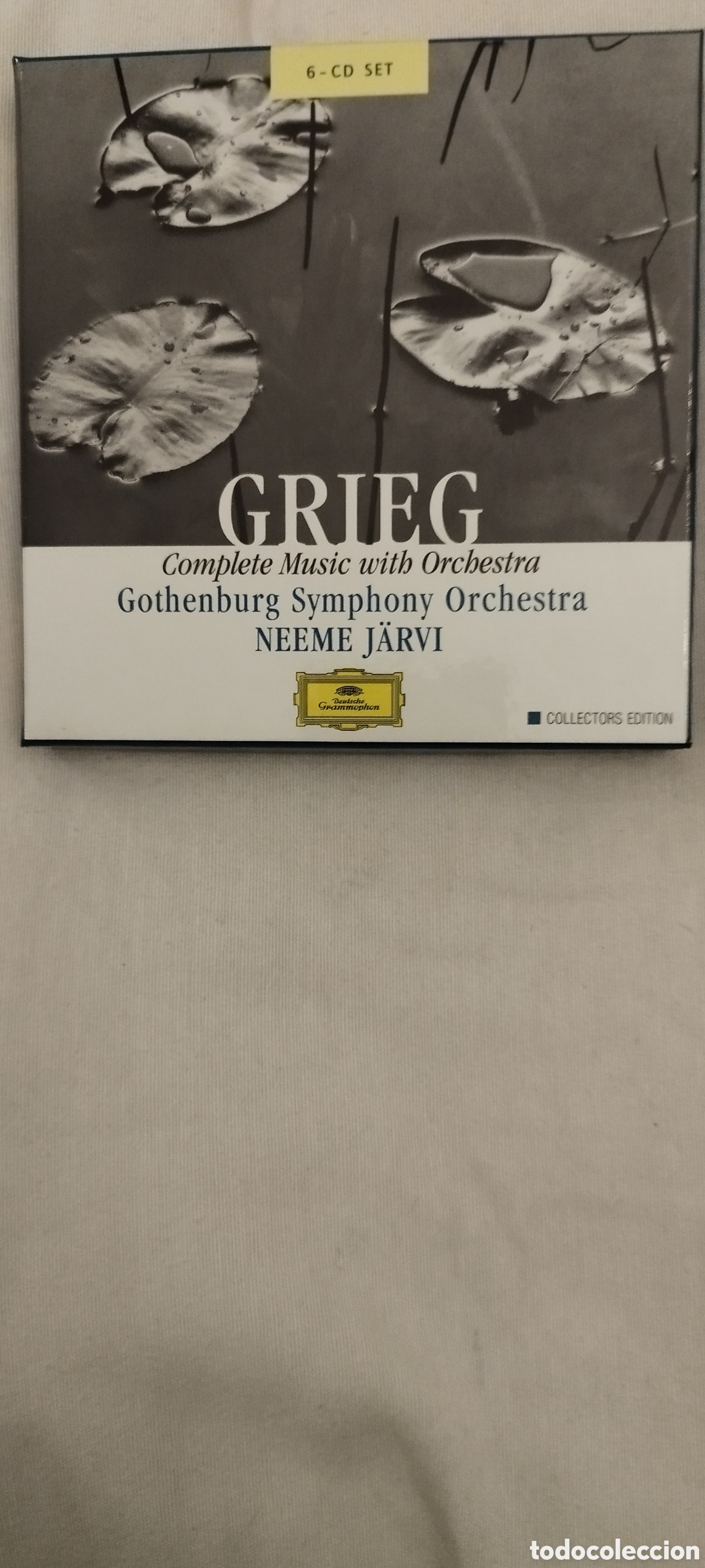 CDs de m&uacute;sica: Edvard Grieg Complete Works with Orchestra 6 cds - Foto 1