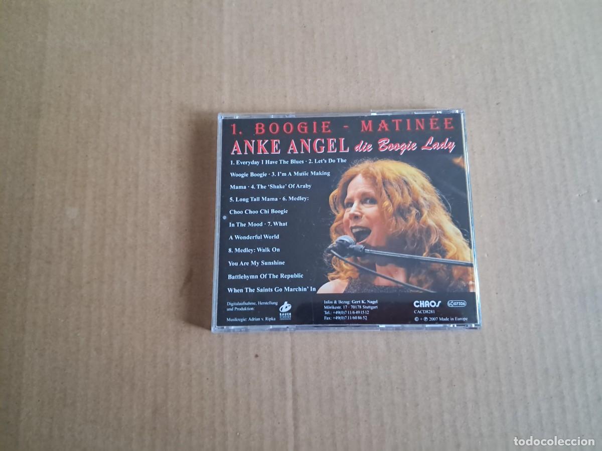 CDs de m&uacute;sica: ANKE ANGEL - BOOGIE MATINEE ( LIVE 2007 ) CD JAZZ - Foto 3