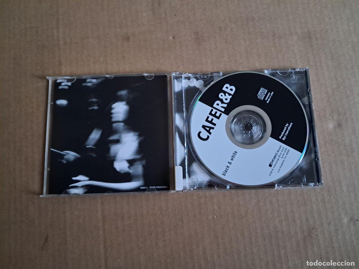 CDs de m&uacute;sica: CAFE R&B - BLACK & WHITE CD 1998 BLUES - Foto 2