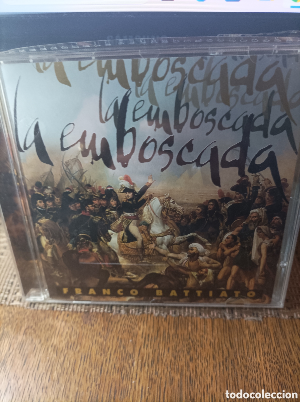 CDs de m&uacute;sica: Franco battiato. La emboscada. Cd. Muy raro. - Foto 1