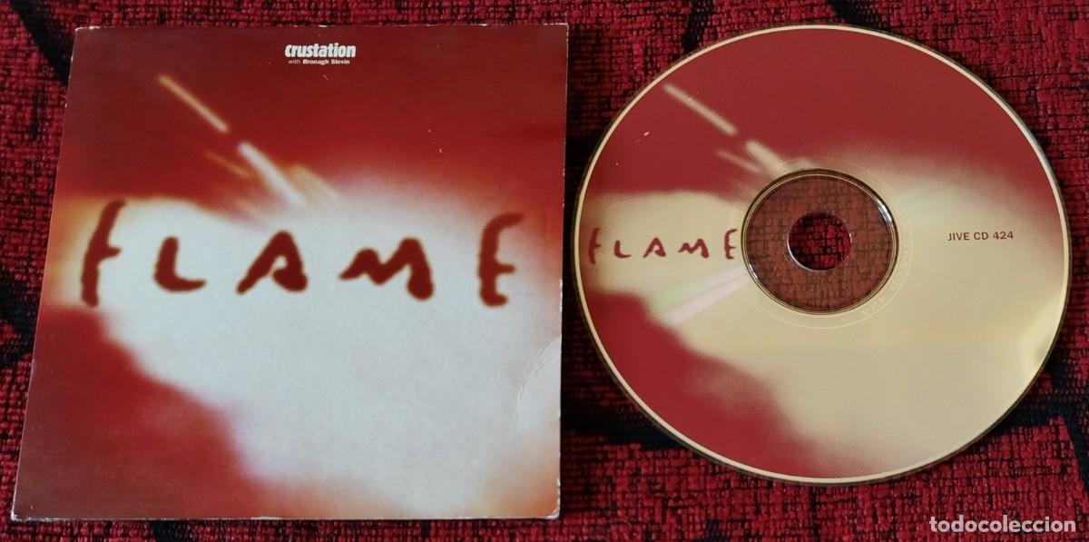 CDs de m&uacute;sica: CRUSTATION WITH BRONAGH SLEVIN ** Flame ** 1997 EU CD MAXI SINGLE - Foto 1