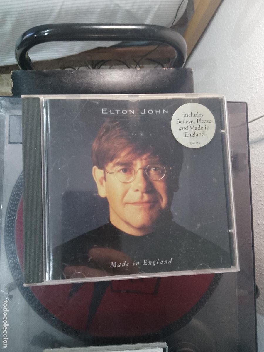 CDs de m&uacute;sica: Elton John &lrm;&ndash; Made In England - Foto 1