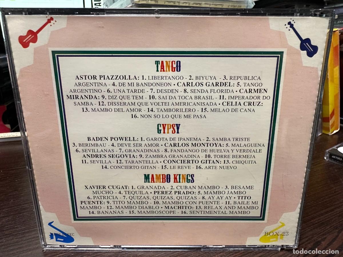 CDs de m&uacute;sica: Varios - Tango, Gypsy & Mambo Kings - Anthology (3xCD, Comp) - Foto 2