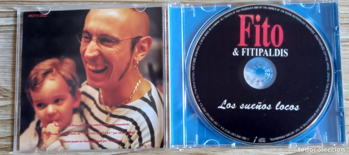 CDs de m&uacute;sica: CD Fito & Fitipaldi Los Sue&ntilde;os Locos - Foto 2