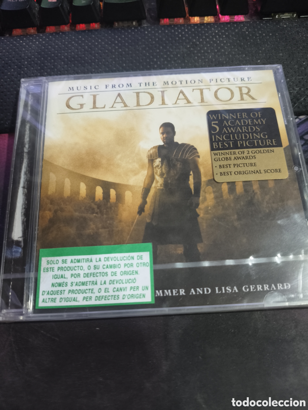 CDs de m&uacute;sica: Bso Gladiator Nuevo a estrenar -24 - Foto 1