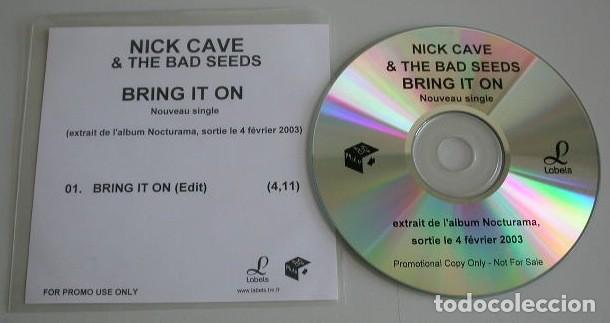 CDs de m&uacute;sica: Nick Cave cd promo Bring it on M M - Foto 1
