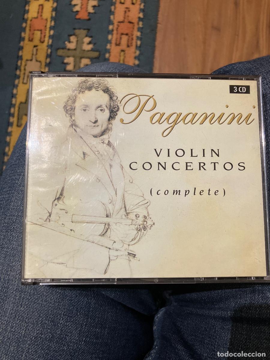 CDs de m&uacute;sica: PAGANINI - VIOLIN CONCERTOS (COMPLETE) - 3 CD - Foto 1