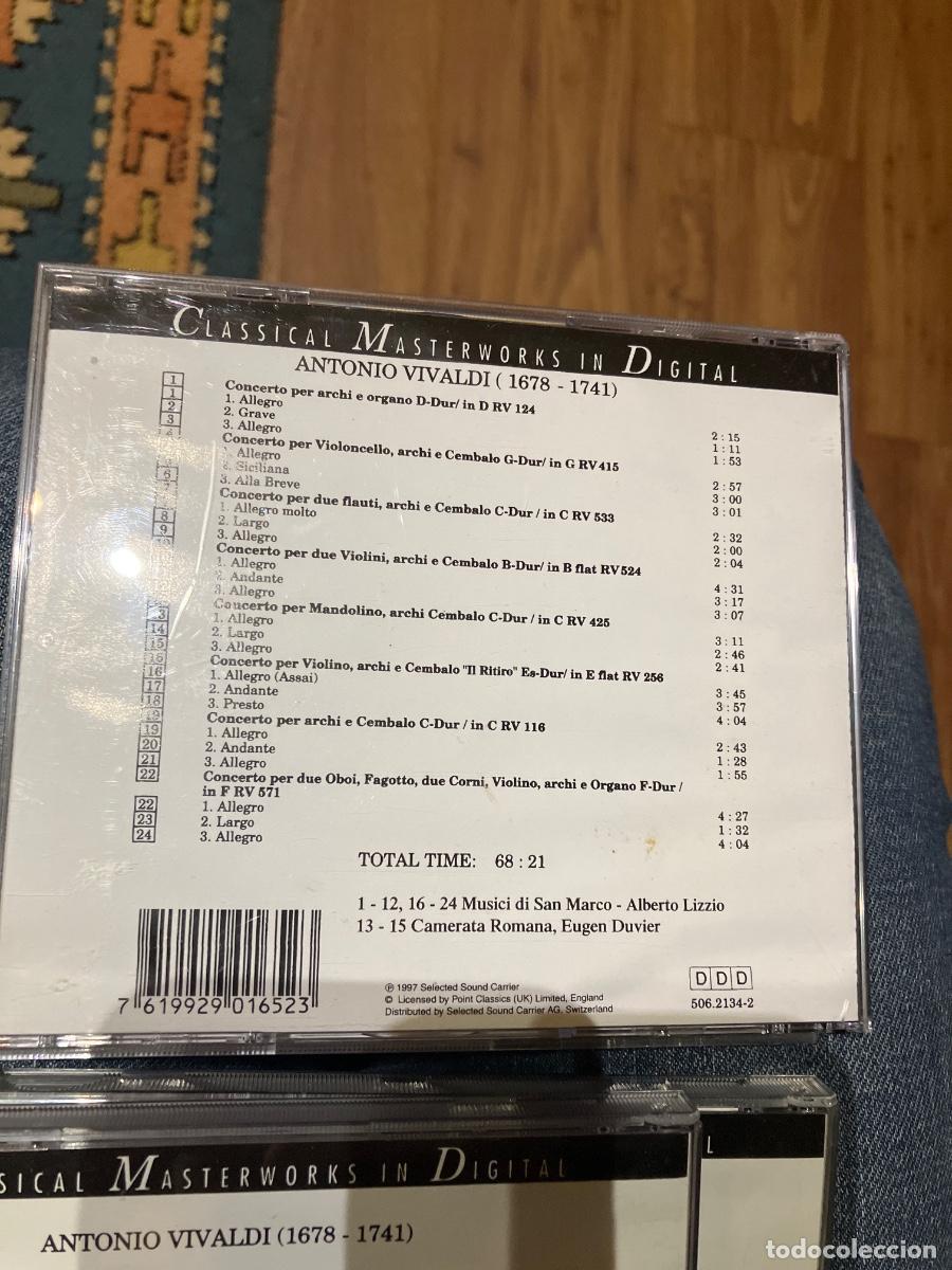 CDs de m&uacute;sica: VIVALDI EDITION - LIMITIERTE AUFLAGE - 4 CD SET - Foto 4
