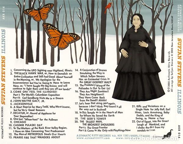 CDs de m&uacute;sica: Sufjan Stevens &ndash; Illinois - Foto 2
