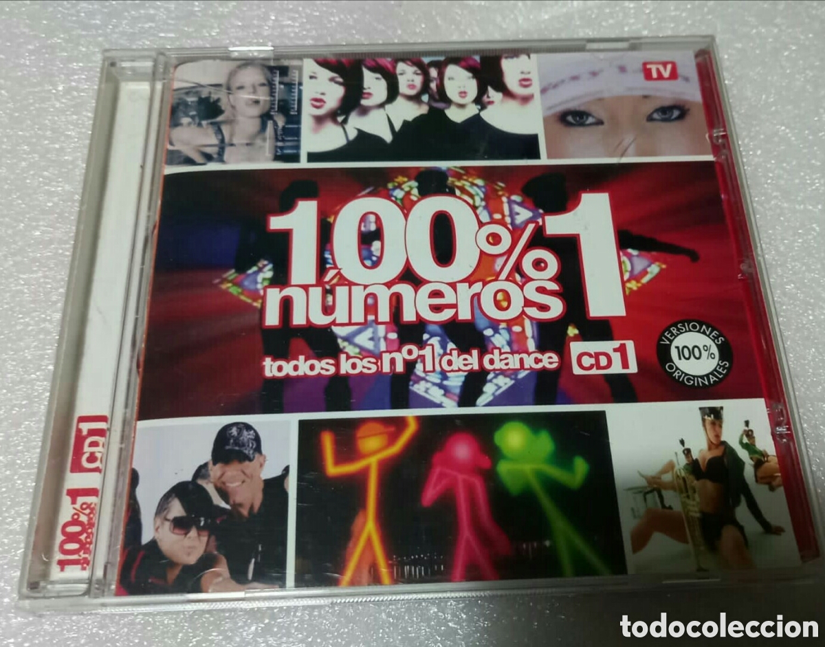 CDs de m&uacute;sica: 100% numeros 1 del dance CD 1 - Foto 1