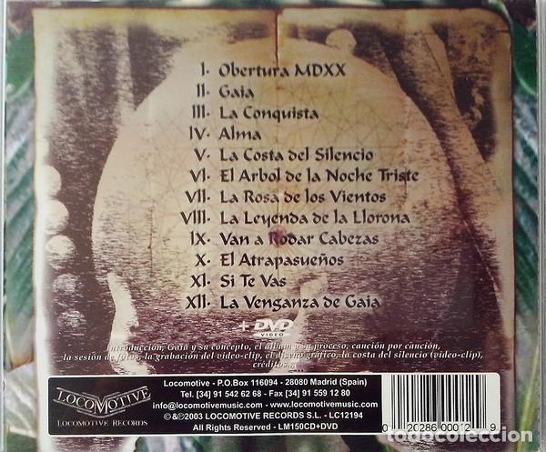 CDs de m&uacute;sica: M&auml;go De Oz &lrm;&ndash; Gaia - CD + DVD - Foto 2